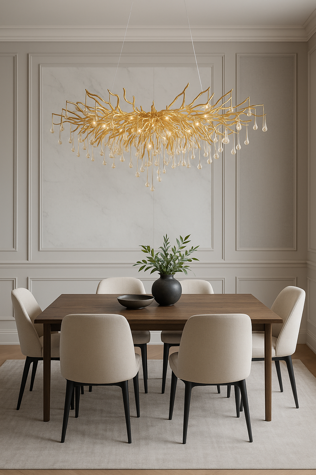 AQUA DROPS GULD 110CM