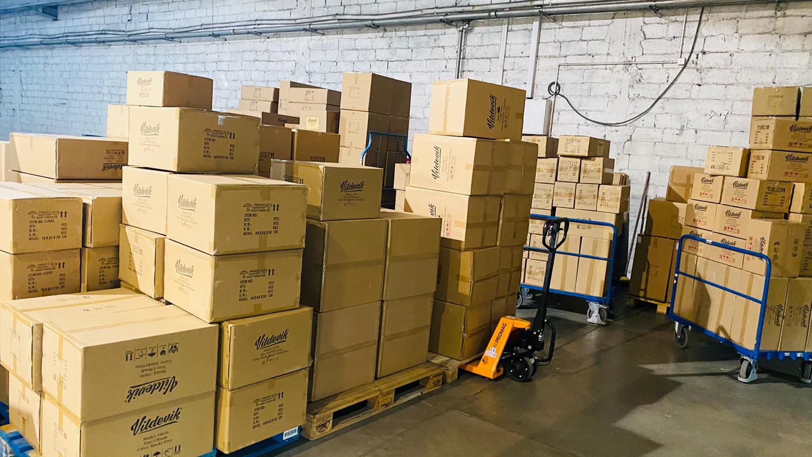 Högtryck på lagret