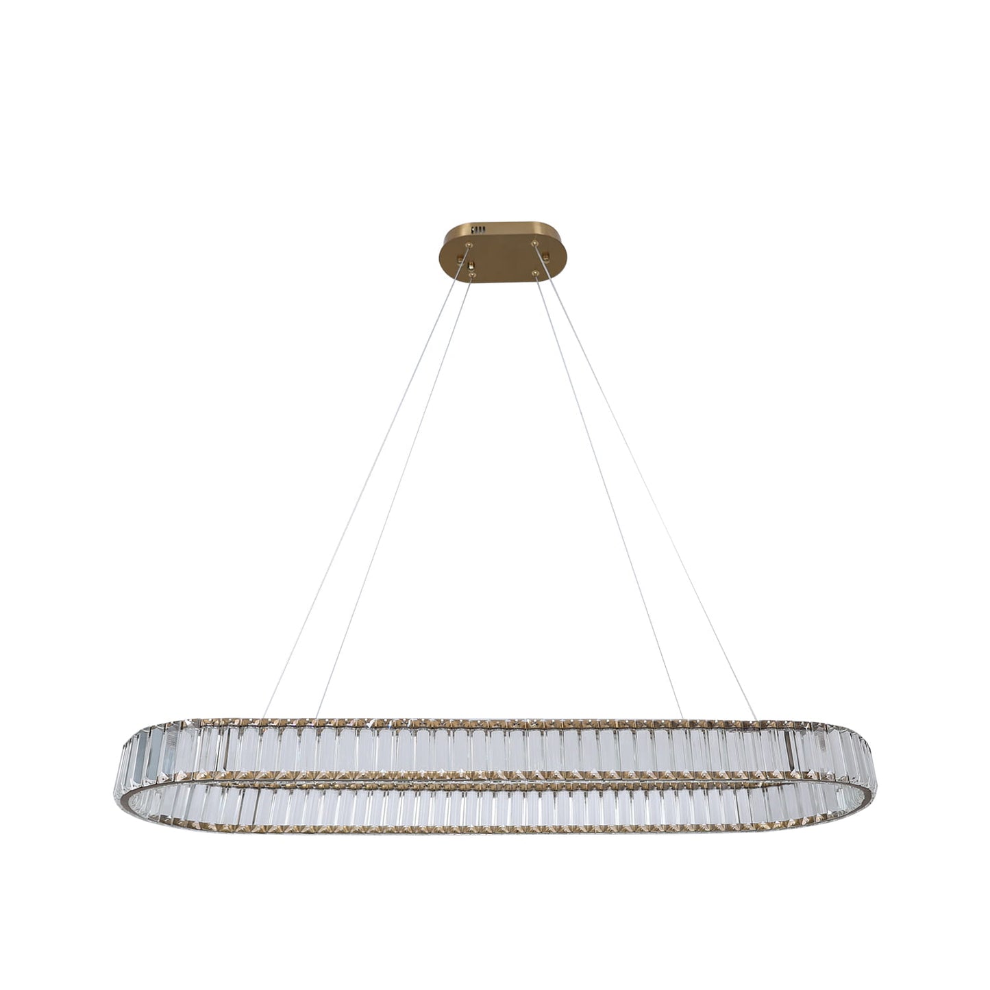 RING OVAL 100cm GULD