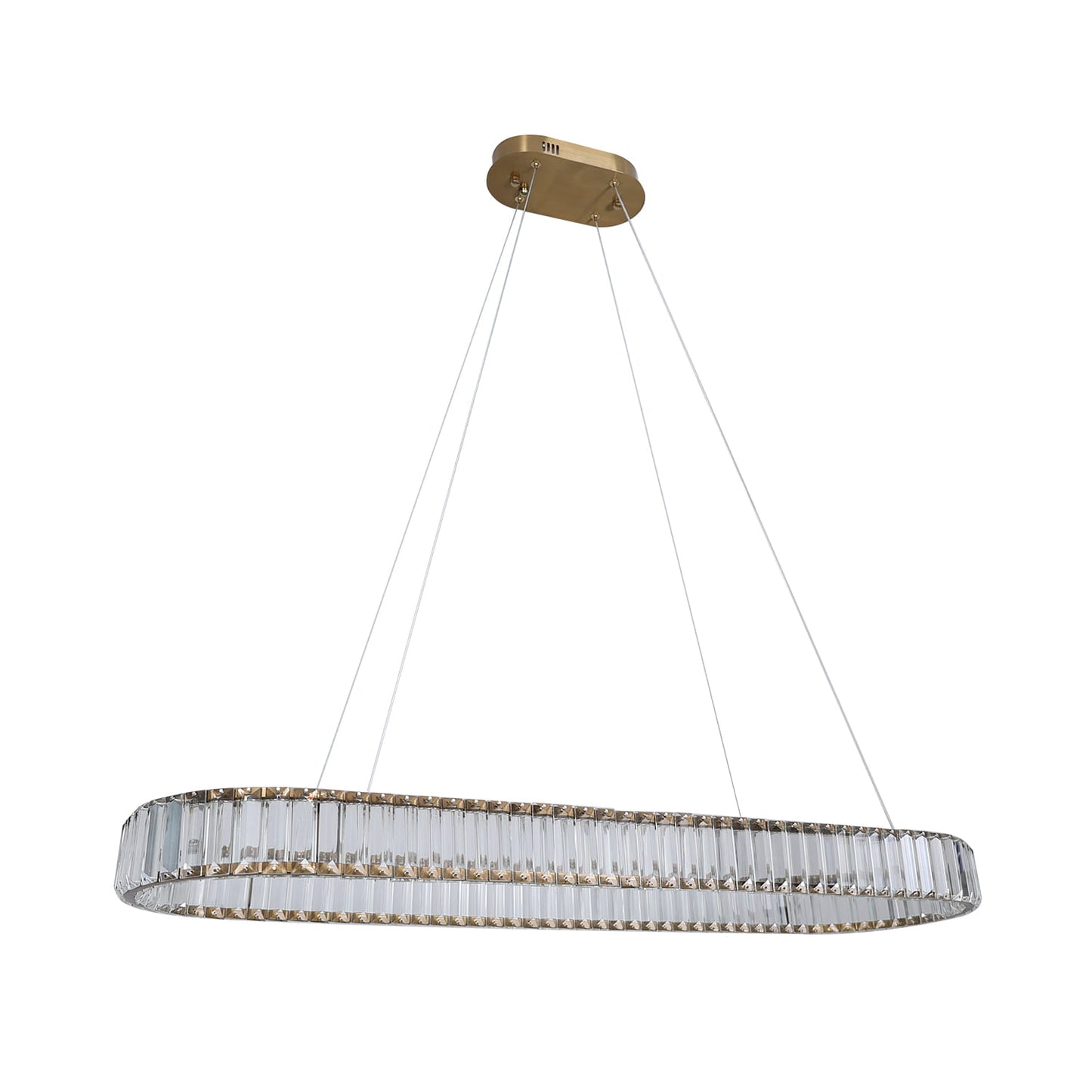 RING OVAL 100cm GULD