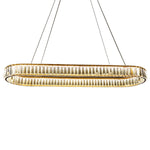 RING OVAL 100cm Guld Pendellampa