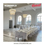 FONTANNA Silver krom Pendellampa 80+60CM