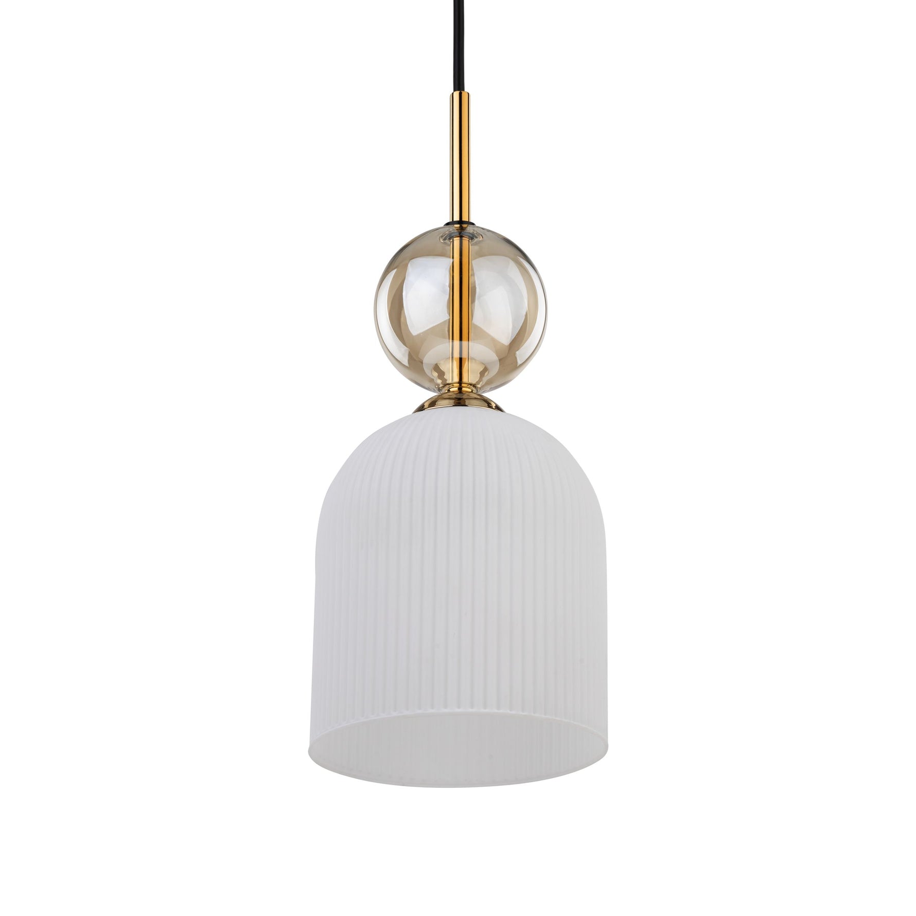 SOPHIA Vit Taklampa Rak 1×E14