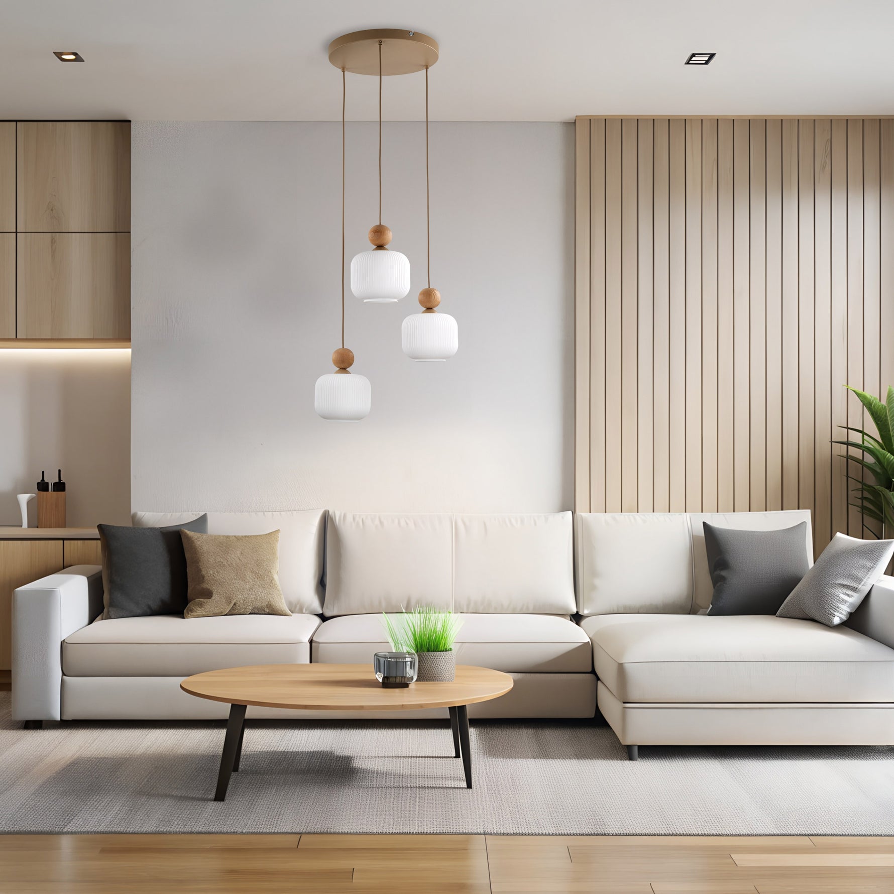 BALLO Rund Taklampa 3