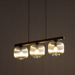 SALVIA BRUN HÄNGLAMPA 3 Ø65cm