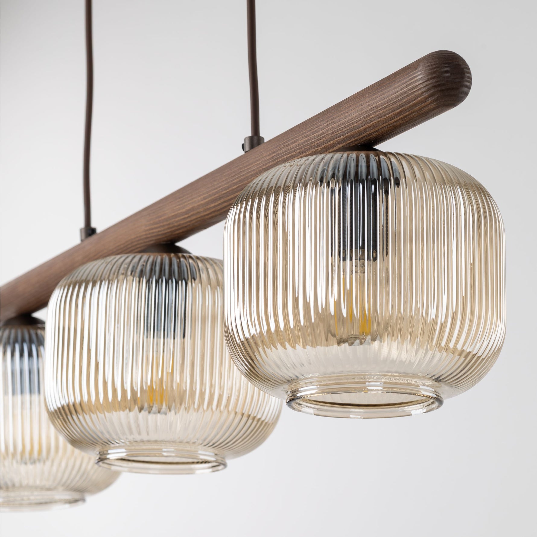 SALVIA BRUN HÄNGLAMPA 3 Ø65cm