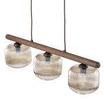 SALVIA BRUN HÄNGLAMPA 3 Ø65cm