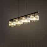 SALVIA BRUN HÄNGLAMPA 4 Ø95cm