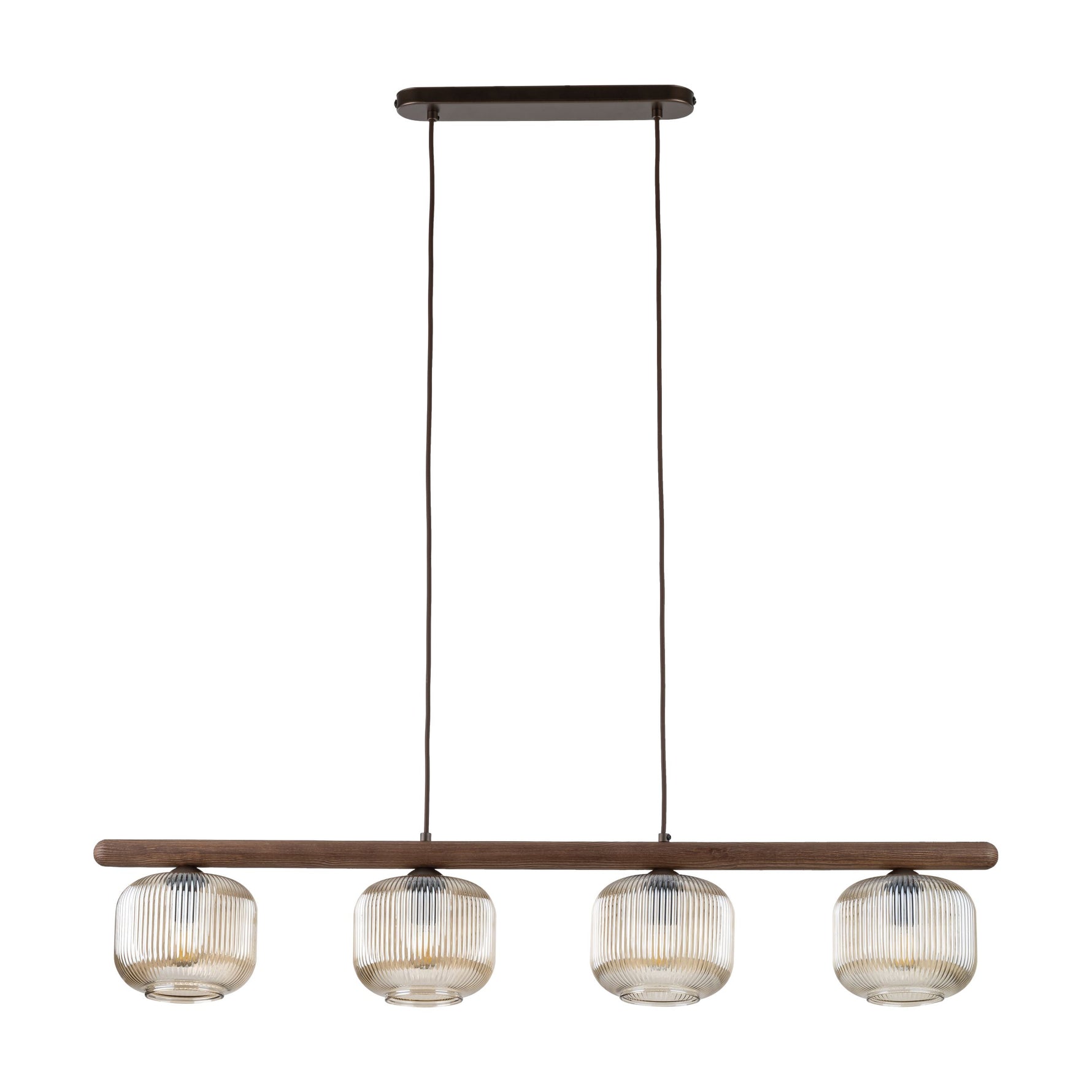 SALVIA BRUN HÄNGLAMPA 4 Ø95cm