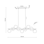 LAVA Beige Pendellampa hänglampa 9XG9