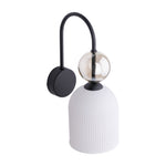 SOPHIA Vit Vägglampa 1×E14