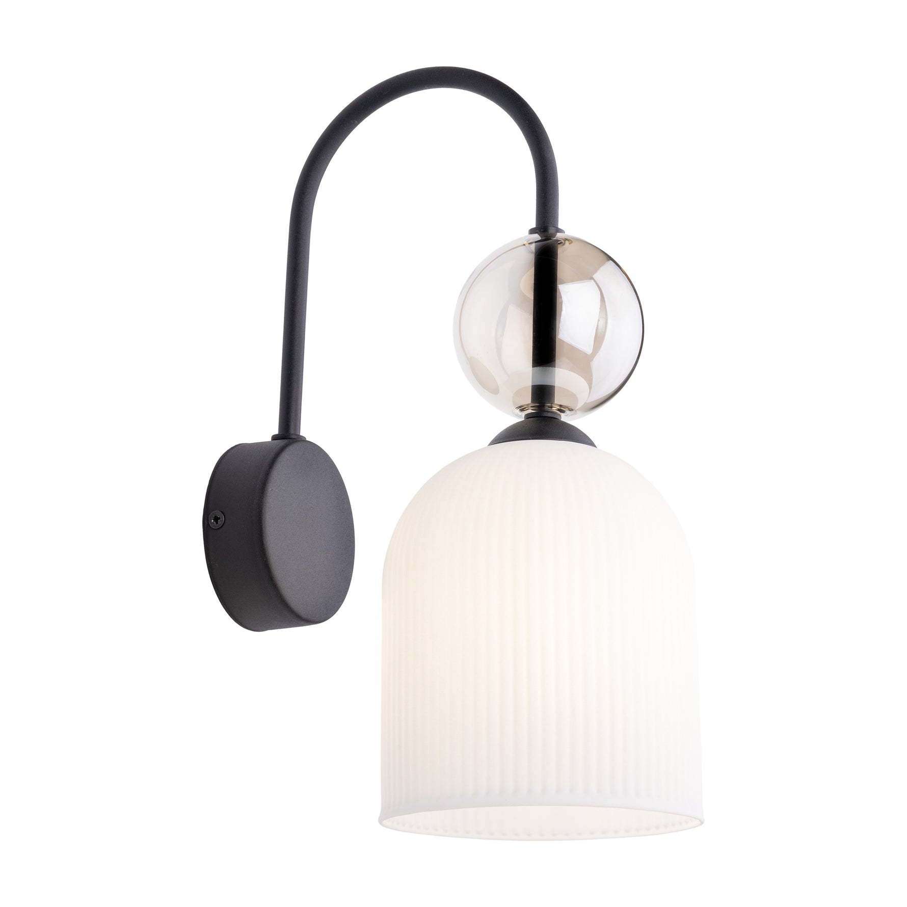 SOPHIA Vit Vägglampa 1×E14