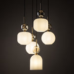 SOPHIA Vit Pendellampa lampa 5×E14