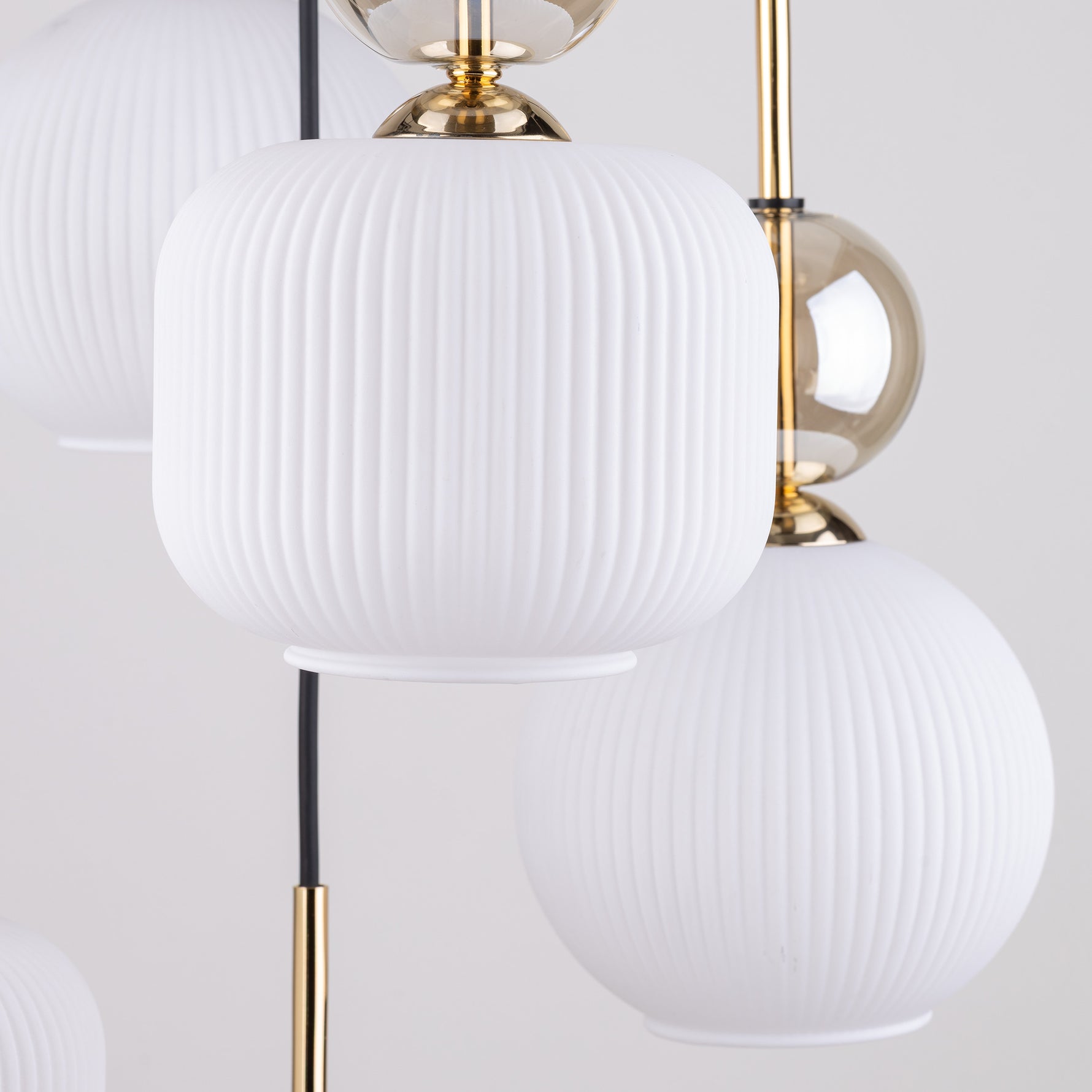 SOPHIA Vit Pendellampa lampa 5×E14