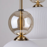 SOPHIA Vit Pendellampa lampa 5×E14