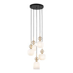 SOPHIA Vit Pendellampa lampa 5×E14