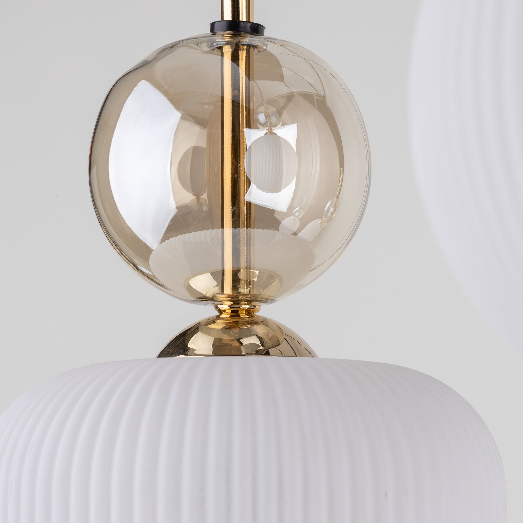 SOPHIA Vit Pendellampa lampa 6×E14