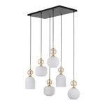 SOPHIA Vit Pendellampa lampa 6×E14