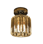 TAKLAMPA RUND SILVER KROM 18CM