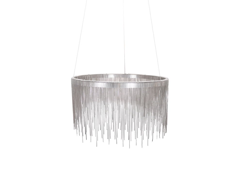 FONTANNA Silver krom Pendellampa 60CM