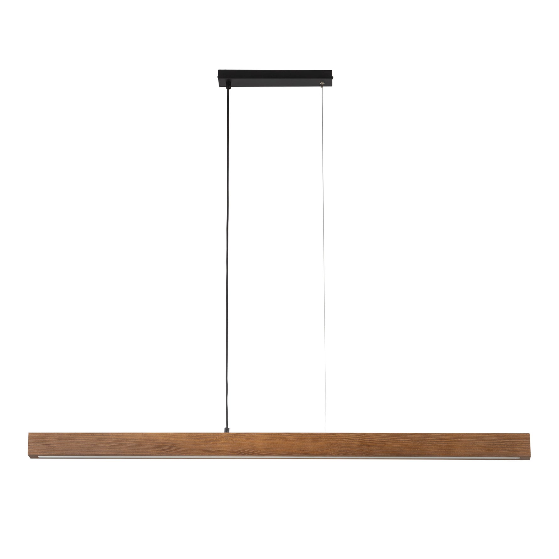 TEO LED Valnötspendellampa Ø126cm