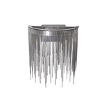 FONTANNA VÄGGLAMPA SILVER KROM