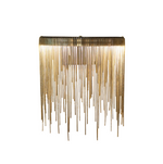 FONTANNA VÄGGLAMPA SILVER KROM