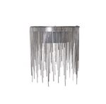 FONTANNA VÄGGLAMPA SILVER KROM