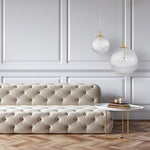 CADIX GULD Taklampa 1 Ø30cm