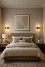 ROYAL CRYSTAL GULD VÄGGLAMPA V2