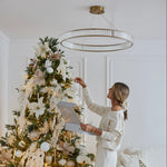 RING 60cm Guld Pendellampa