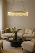 ORGANIC 60cm Guld Pendellampa