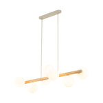 ESTER Trä Vit Pendellampa 7