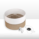 BIANCO Vit Taklampa Ø50cm