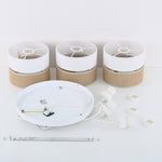 BIANCO Vit Taklampa Ø47cm