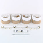 BIANCO Vit Pendellampa Ø94cm