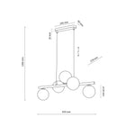 ESTER SVART Pendellampa 5