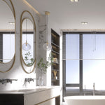 CADIX GULD Taklampa 1 Ø14cm