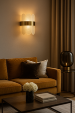 BARCELONA VÄGGLAMPA GULD