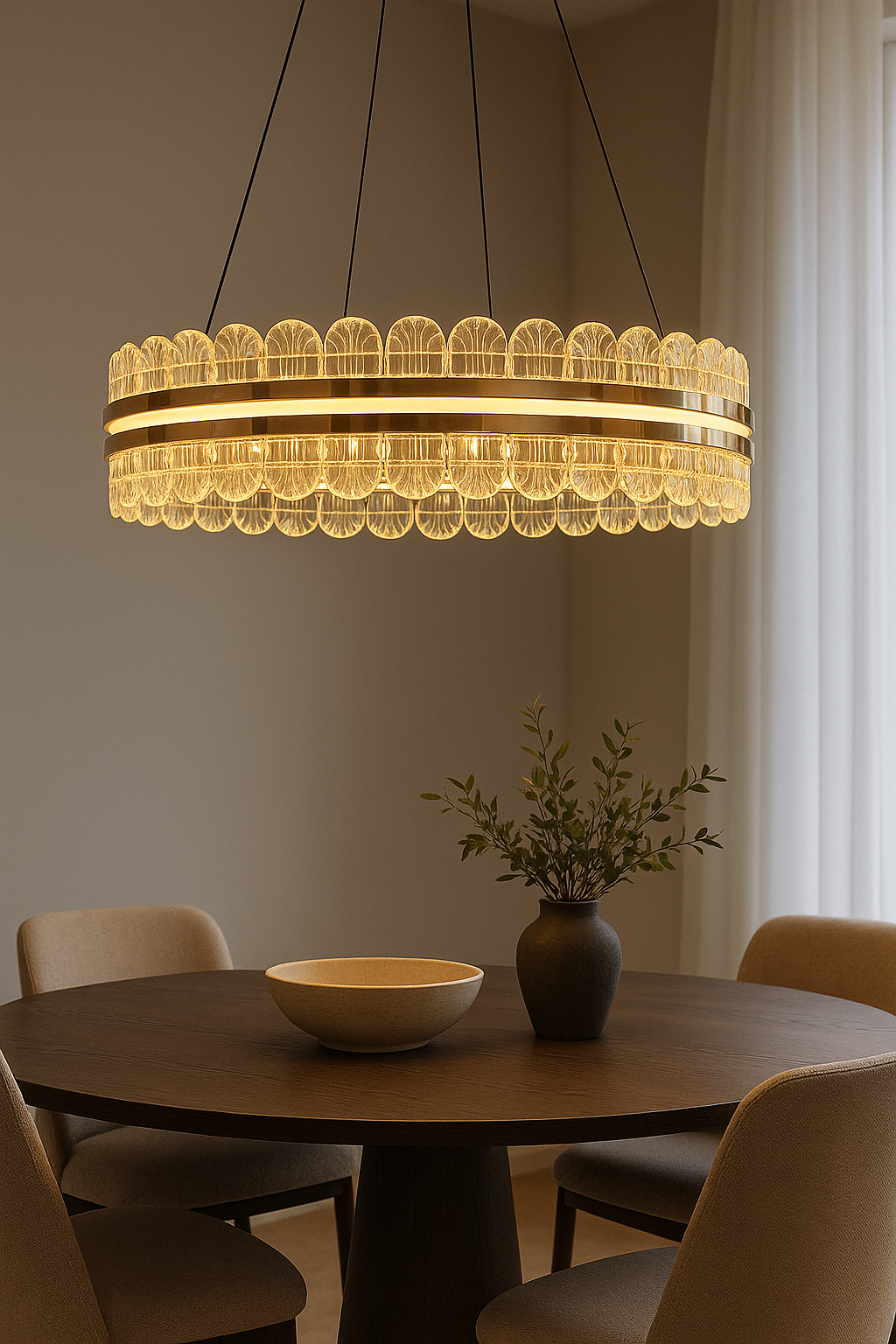 MEDUSA GULD 60cm Pendellampa