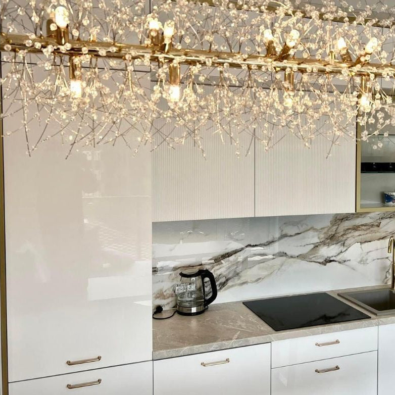 STARDUST Guld Pendellampa 90CM