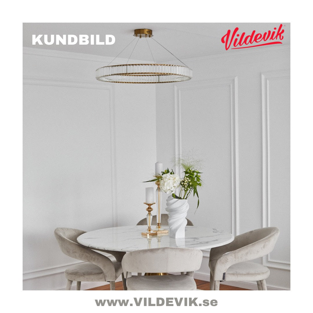 RING 60cm Guld Pendellampa