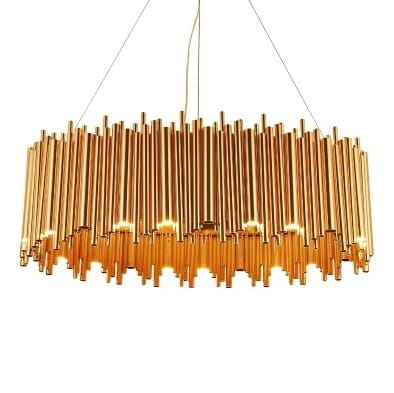 MUNSPEL GULD HARMONY PENDELLAMPA 60CM