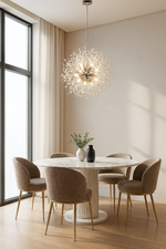 STARDUST Silver krom Pendellampa 50CM