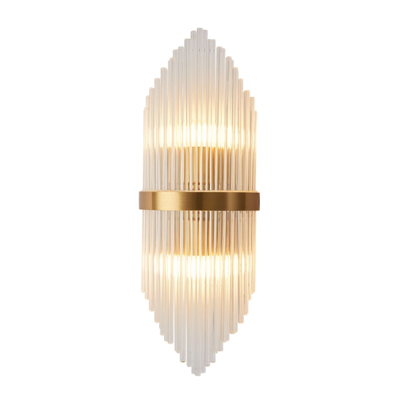 ROYAL CRYSTAL GULD VÄGGLAMPA