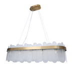 BARCELONA OVAL GULD 100cm Pendellampa