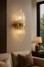 MONAKO VÄGGLAMPA GULD