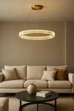 RING 60cm Guld Pendellampa