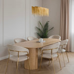 FONTANNA Guld Pendellampa 100CM