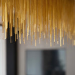 FONTANNA Guld Pendellampa 100CM